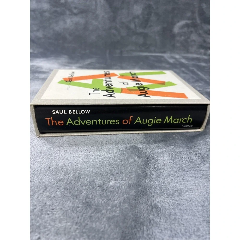 The Adventures of‎ Augie March Book Saul Bellow First Edition Library Insert